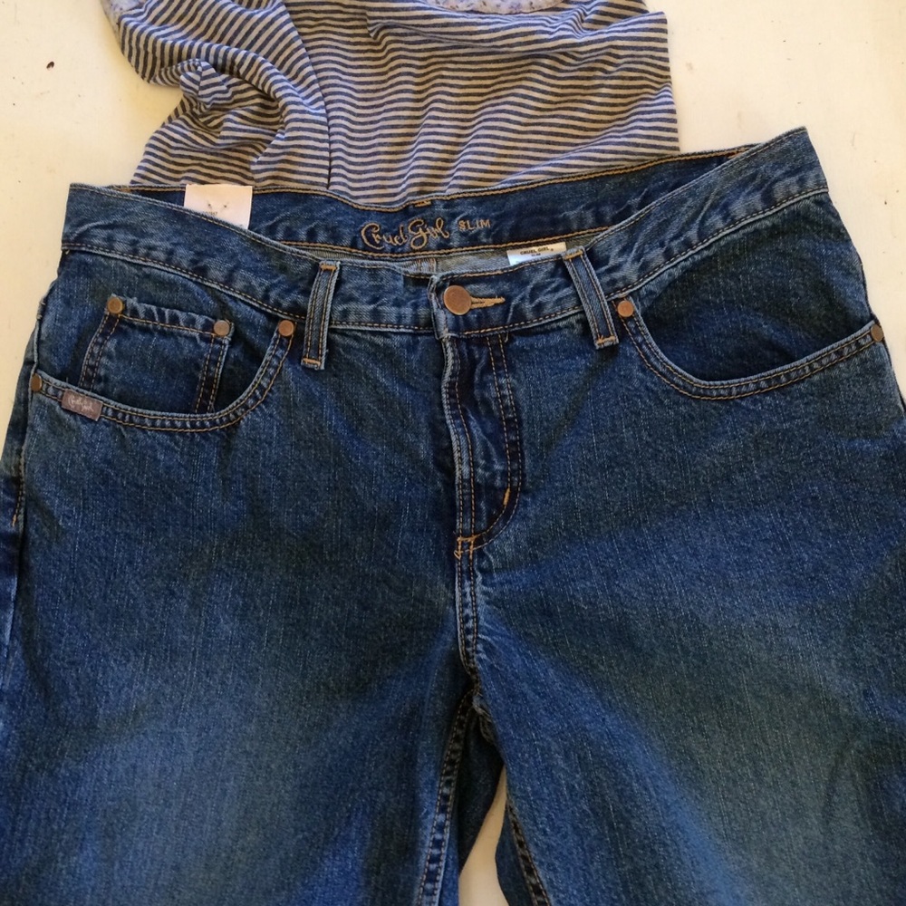 NWT CRUEL GIRL JEANS 11 SLIM